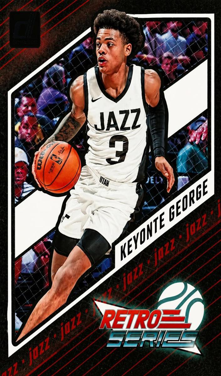 2023 Panini Donruss Basketball Keyonte George #8 PSA 8