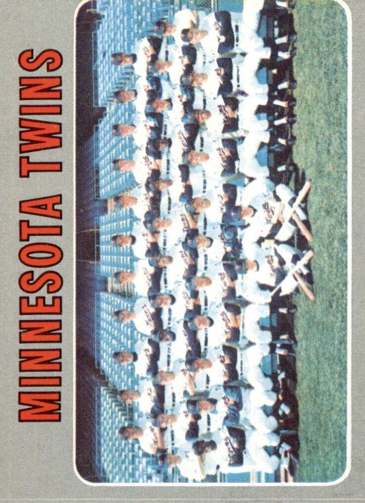 1970 Topps Baseball Minnesota Twins Team #534 PSA 7