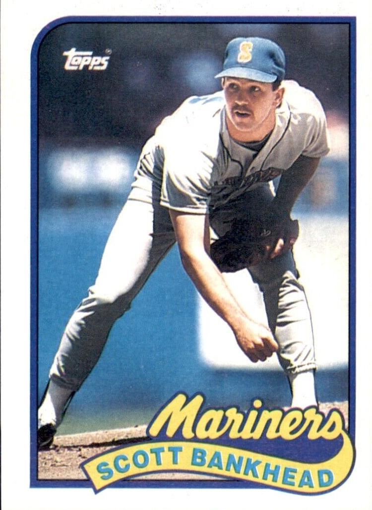 1989 Topps Baseball Base Scott Bankhead #79 PSA 10