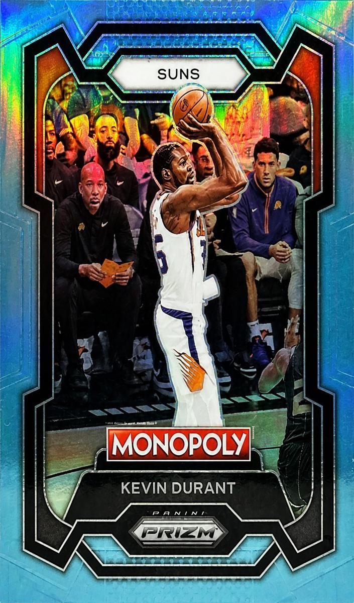 2023 Panini Prizm Monopoly Basketball Light Blue Kevin Durant #70 PSA 10