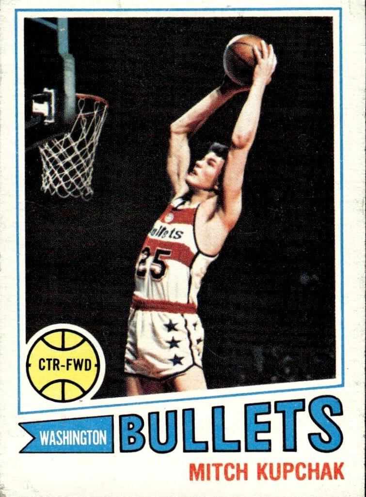 1977 Topps Basketball Mitch Kupchak #128