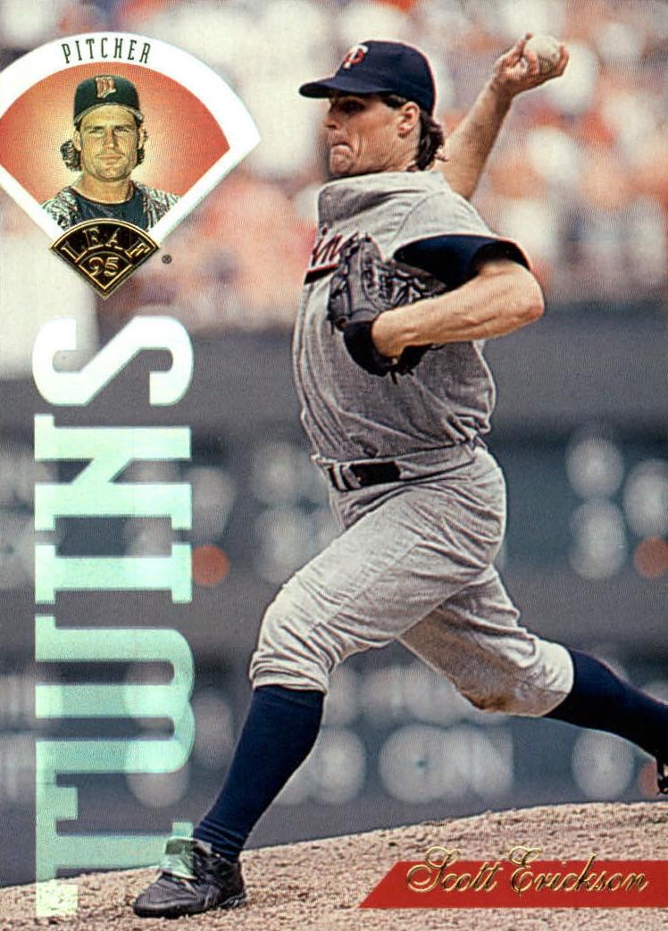 1995 Leaf Baseball Scott Erickson #287