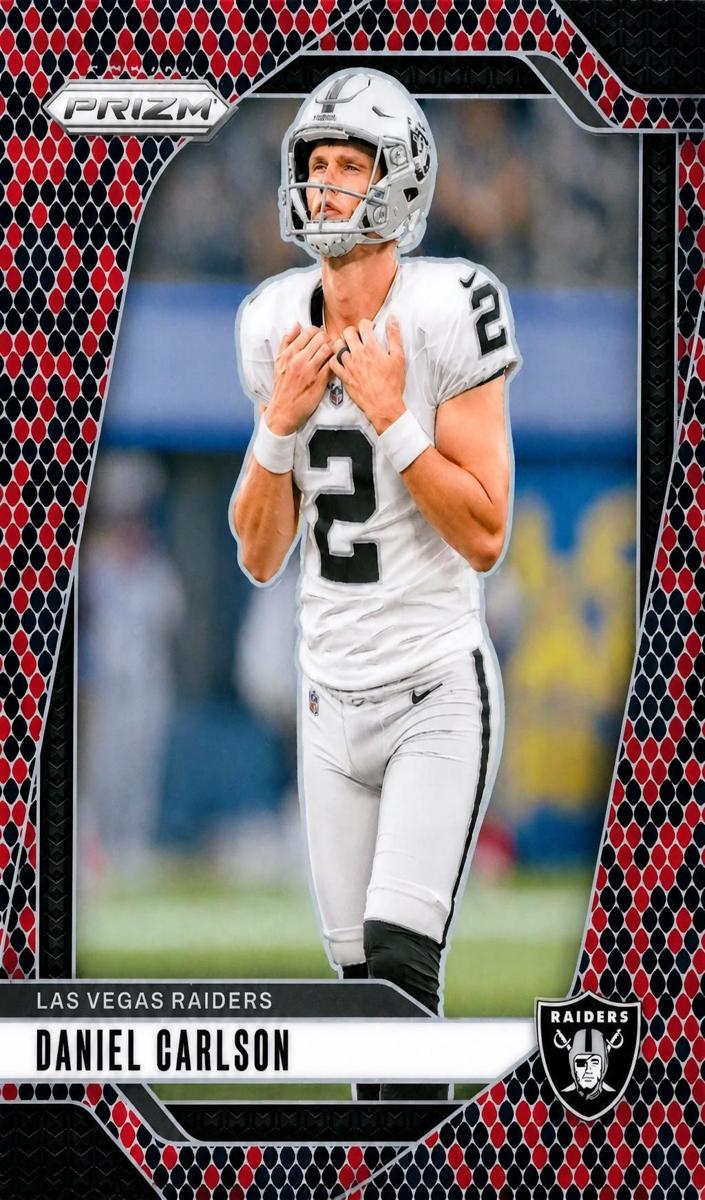 2024 Panini Prizm Football Snakeskin Daniel Carlson #153