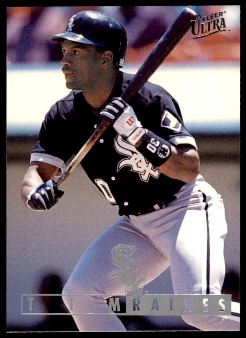 1995 Fleer Ultra Baseball Tim Raines #33