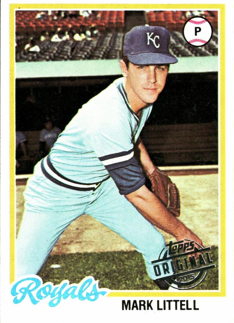 1978 Topps Baseball Mark Littell #331