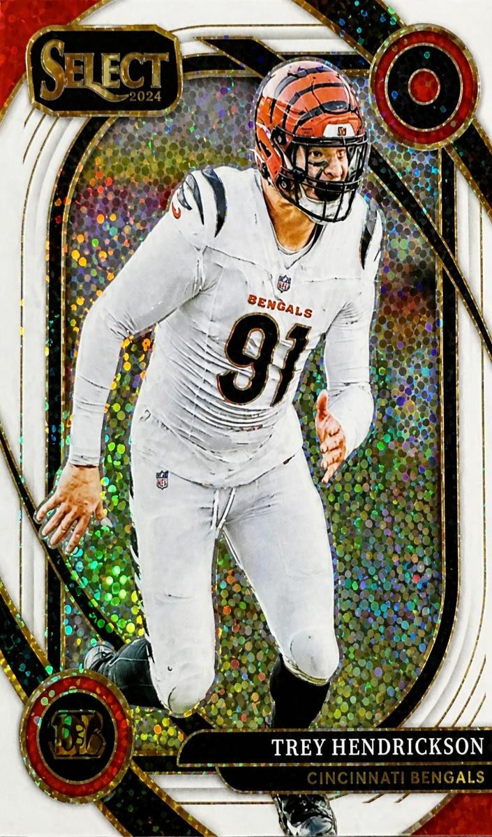 2024 Panini Select Football White Sparkle Trey Hendrickson #298