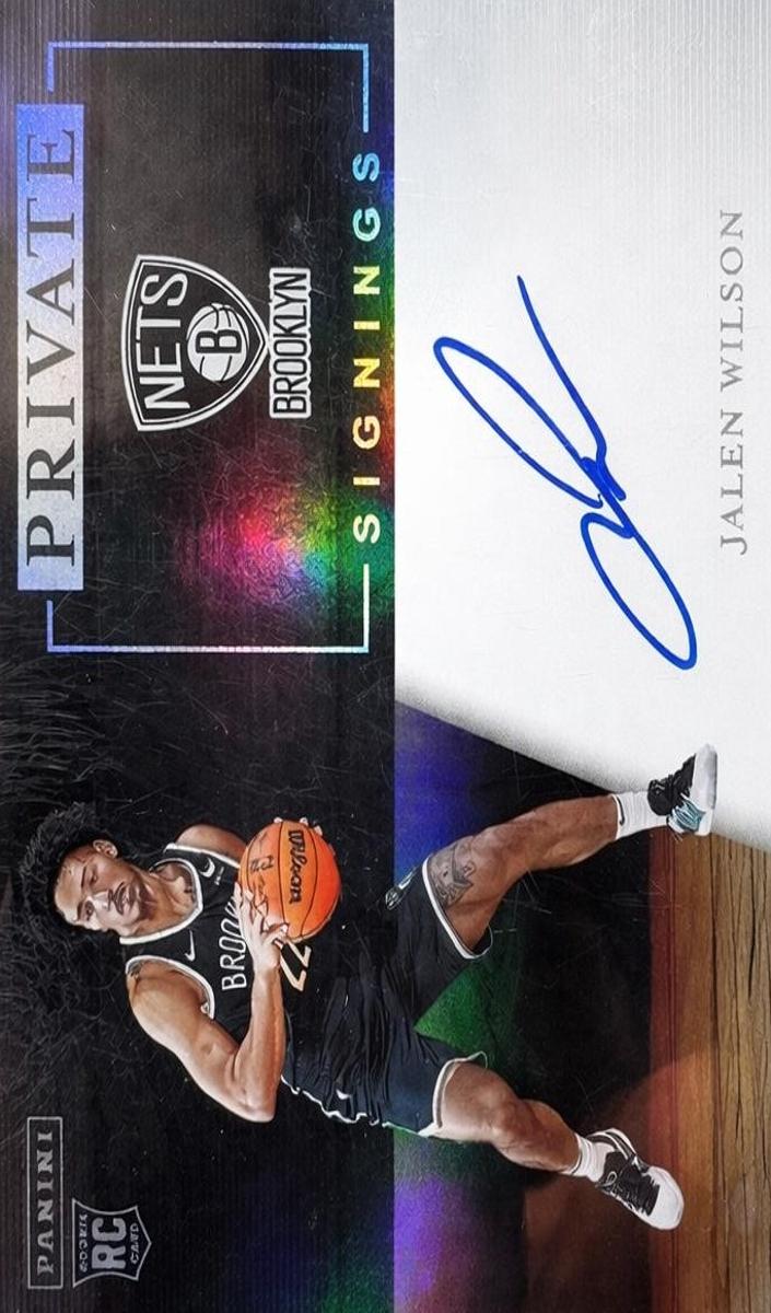 2023 Panini Private Signings Basketball Jalen Wilson #PS-WIL PSA 10