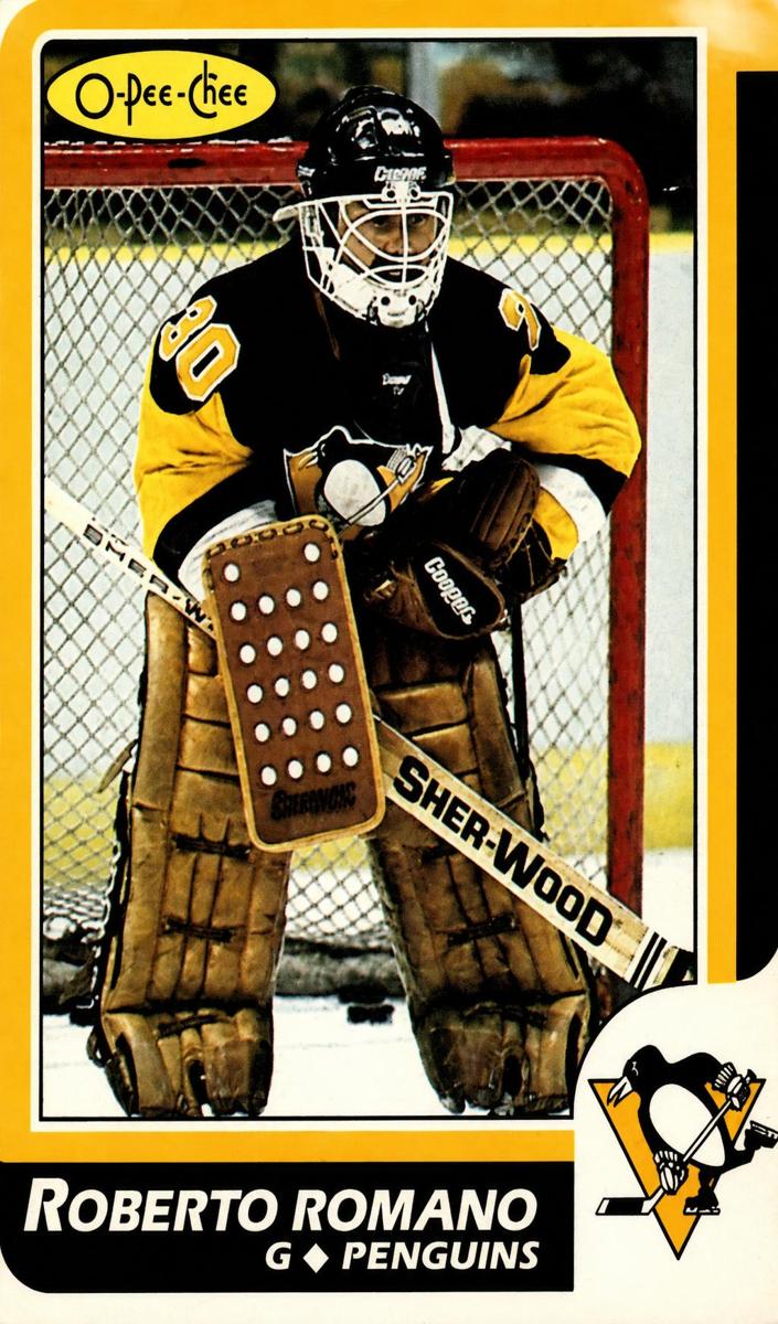 1986 O-Pee-Chee Hockey Roberto Romano #152 PSA 9