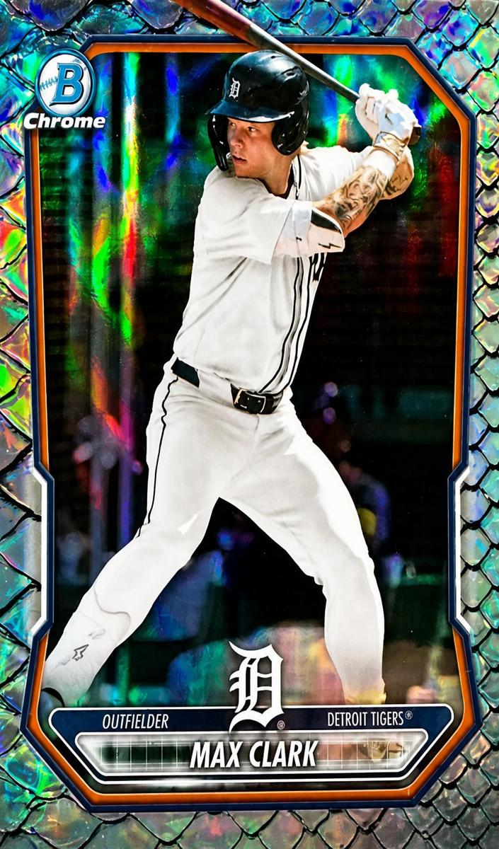 2026 Bowman Baseball Reptilian Refractor Max Clark #BCP-2