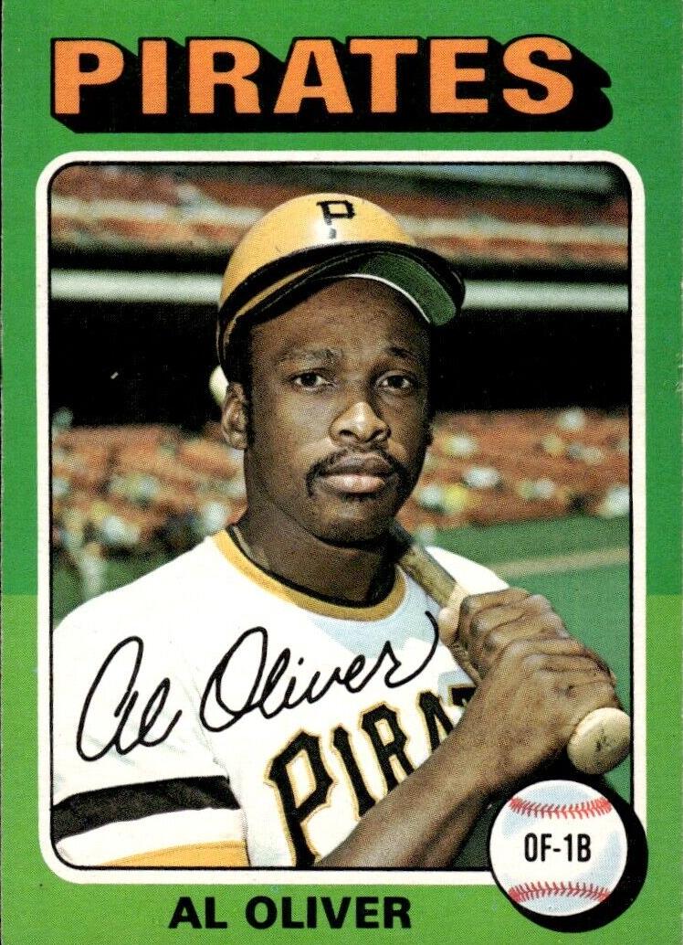 1975 O-Pee-Chee Baseball Al Oliver #555