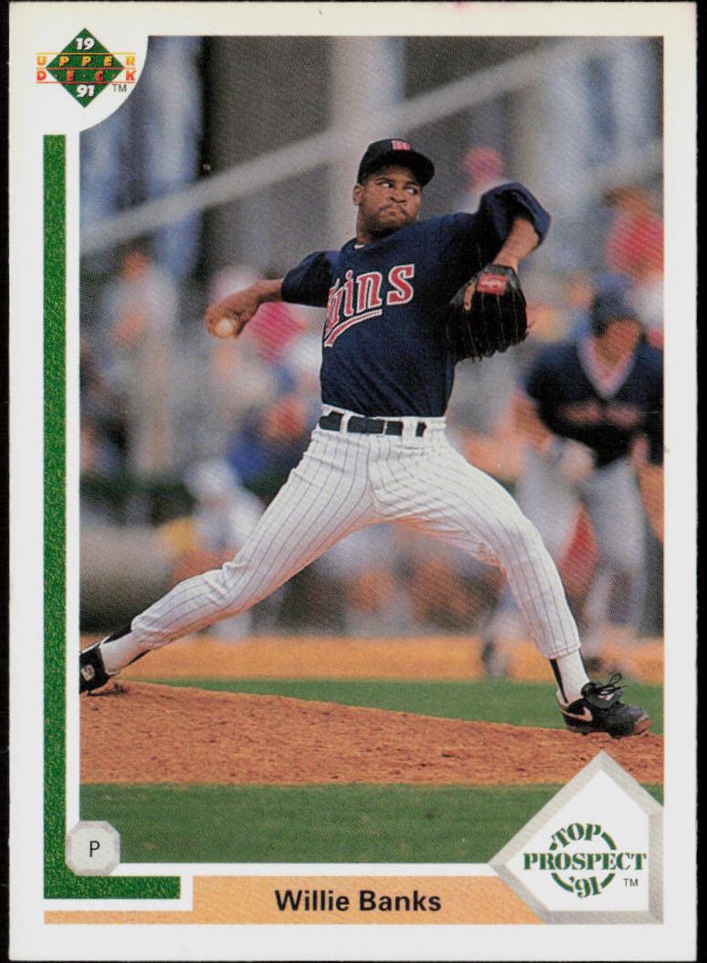 1991 Upper Deck Baseball Willie Banks #74