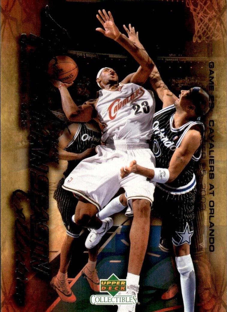 2003 Upper Deck LeBron James Box Set Basketball LeBron James #30 SGC 8