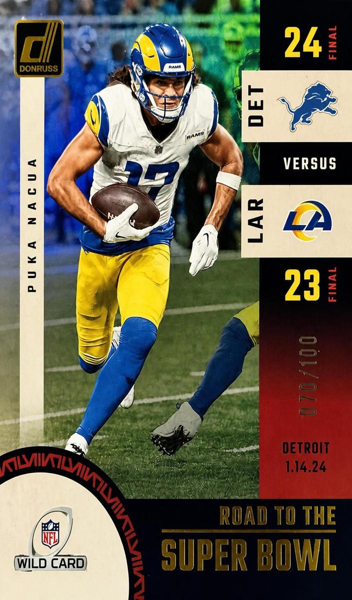 2024 Panini Donruss Football Holo Puka Nacua #SBWC4