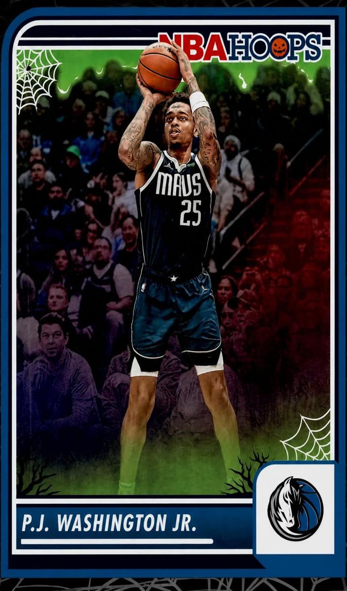 2023 Panini Haunted Hoops Basketball Holo Webs P.J. Washington Jr. #121