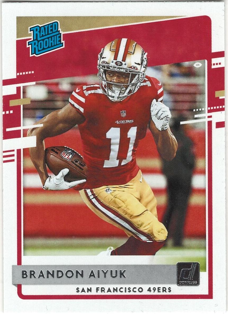 2020 Panini Donruss Football Brandon Aiyuk #319