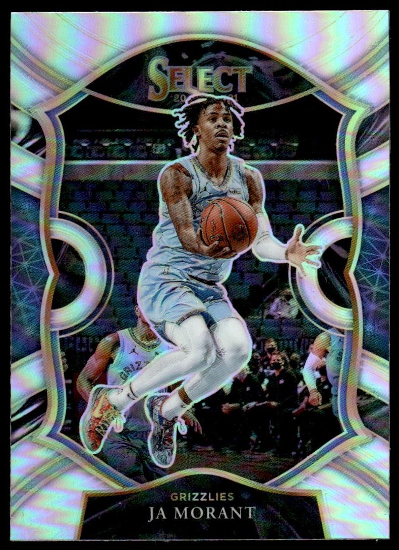 2020 Panini Select Basketball Silver Prizms Ja Morant #60 PSA 9