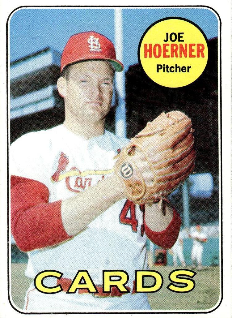 1969 Topps Baseball Joe Hoerner #522