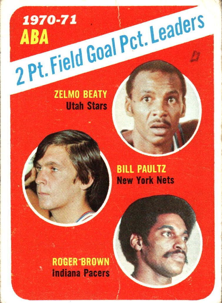 1971 Topps Basketball Zelmo Beaty #148