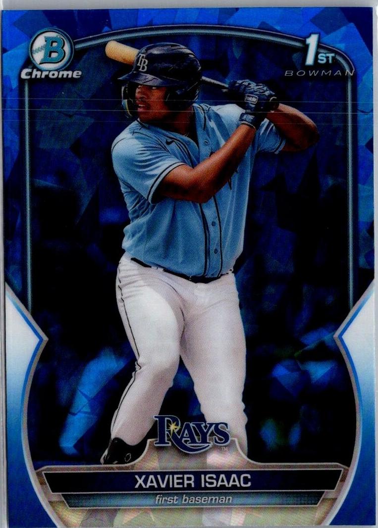2023 Bowman Sapphire Baseball Xavier Isaac #BCP-145 PSA 9