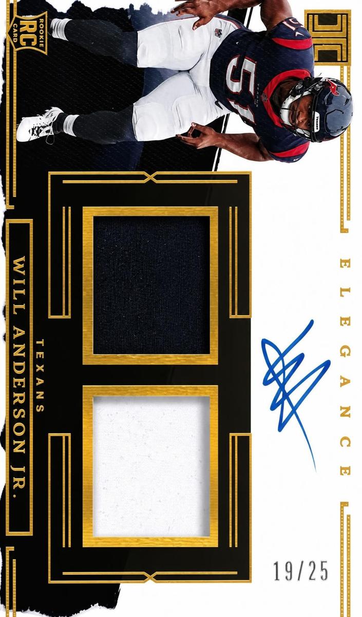 2023 Panini Impeccable Football Will Anderson Jr. #40
