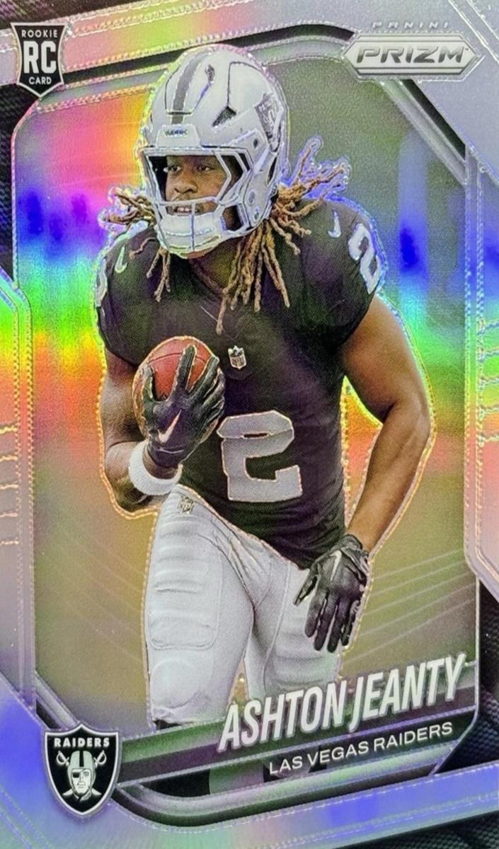 2025 Panini Prizm Football Silver Ashton Jeanty #315 RAW Ungraded