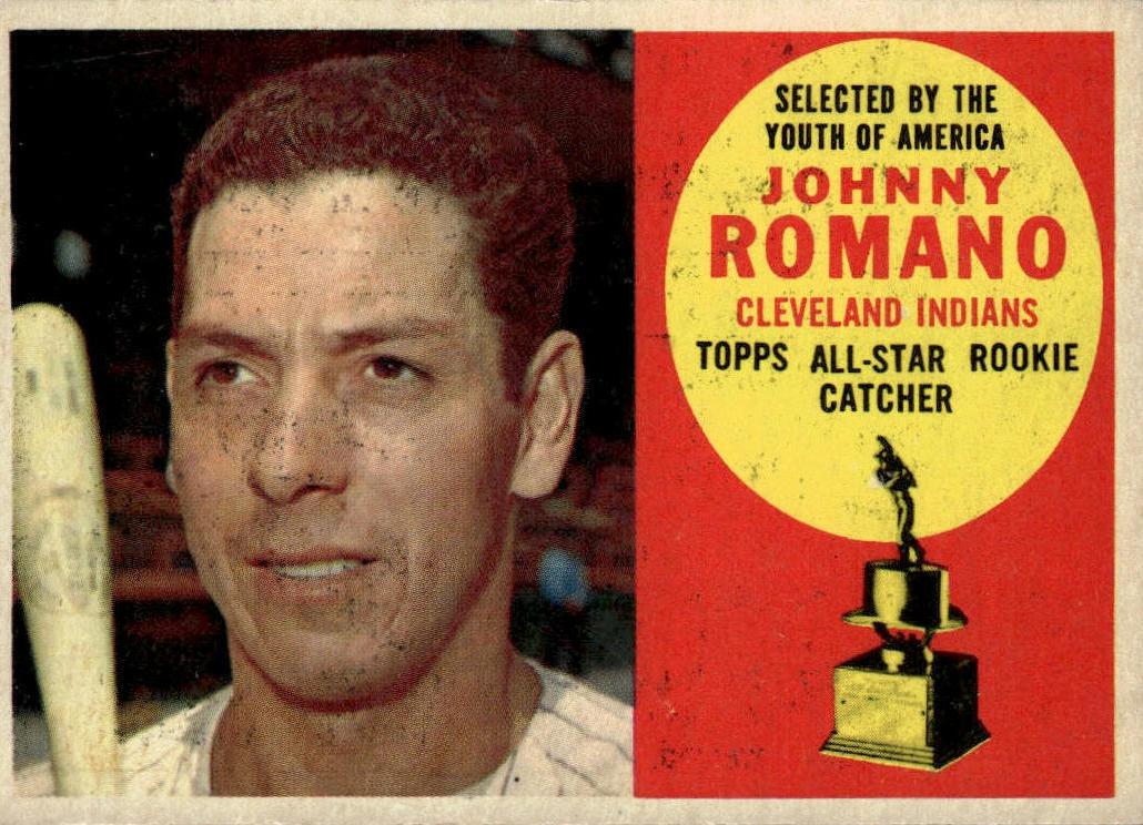 1960 Topps Baseball Johnny Romano #323