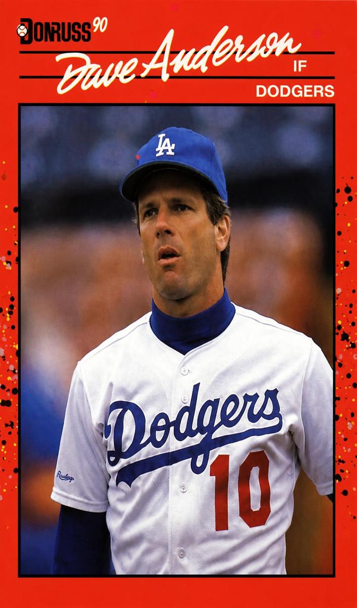 1990 Donruss Baseball Dave Anderson #486