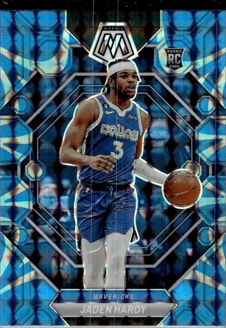 2022 Panini Mosaic Basketball Reactive Blue Jaden Hardy #234 PSA 9