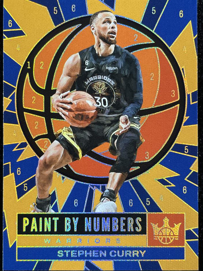 2023 Panini Court Kings Basketball Stephen Curry #15 PSA 9