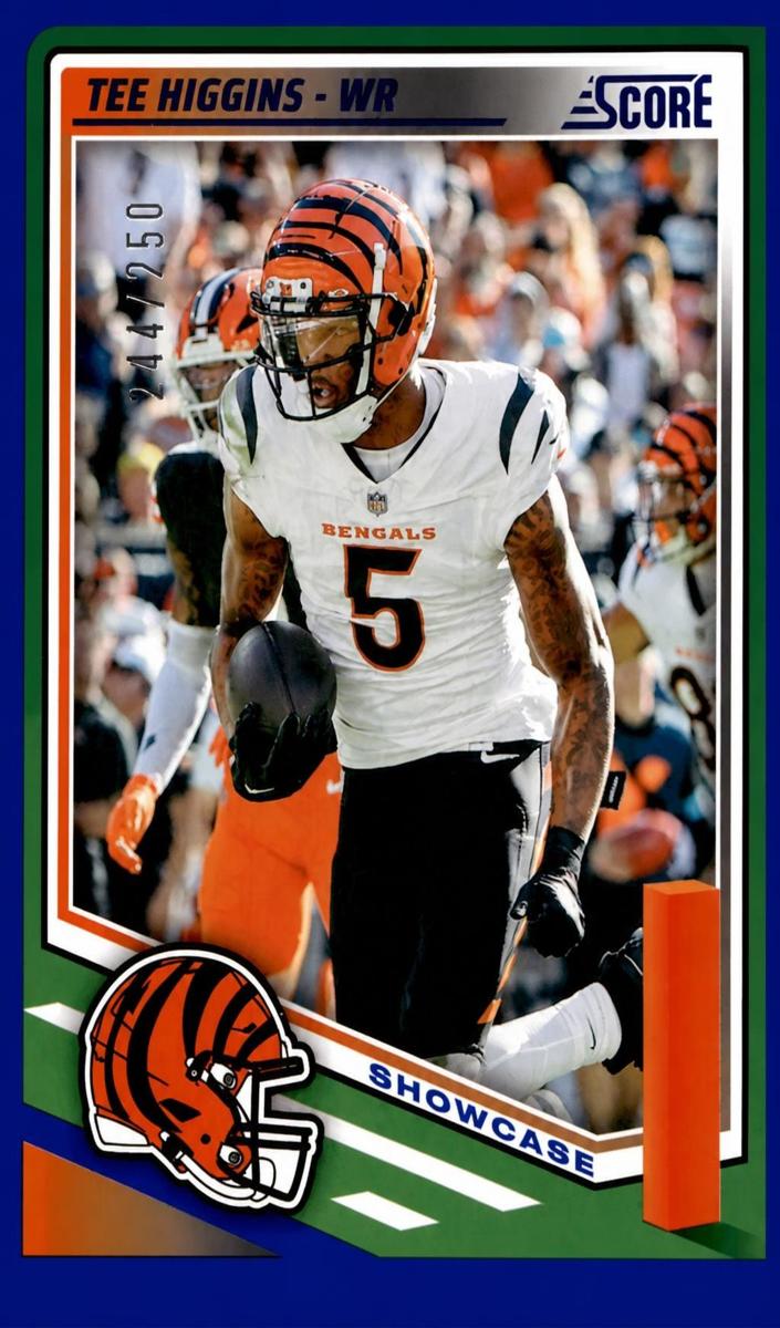 2025 Panini Score Football Showcase Tee Higgins #161