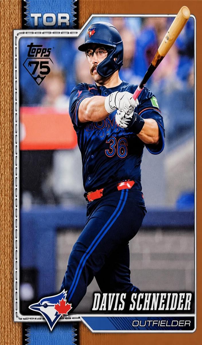 2026 Topps Baseball Gold Davis Schneider #361