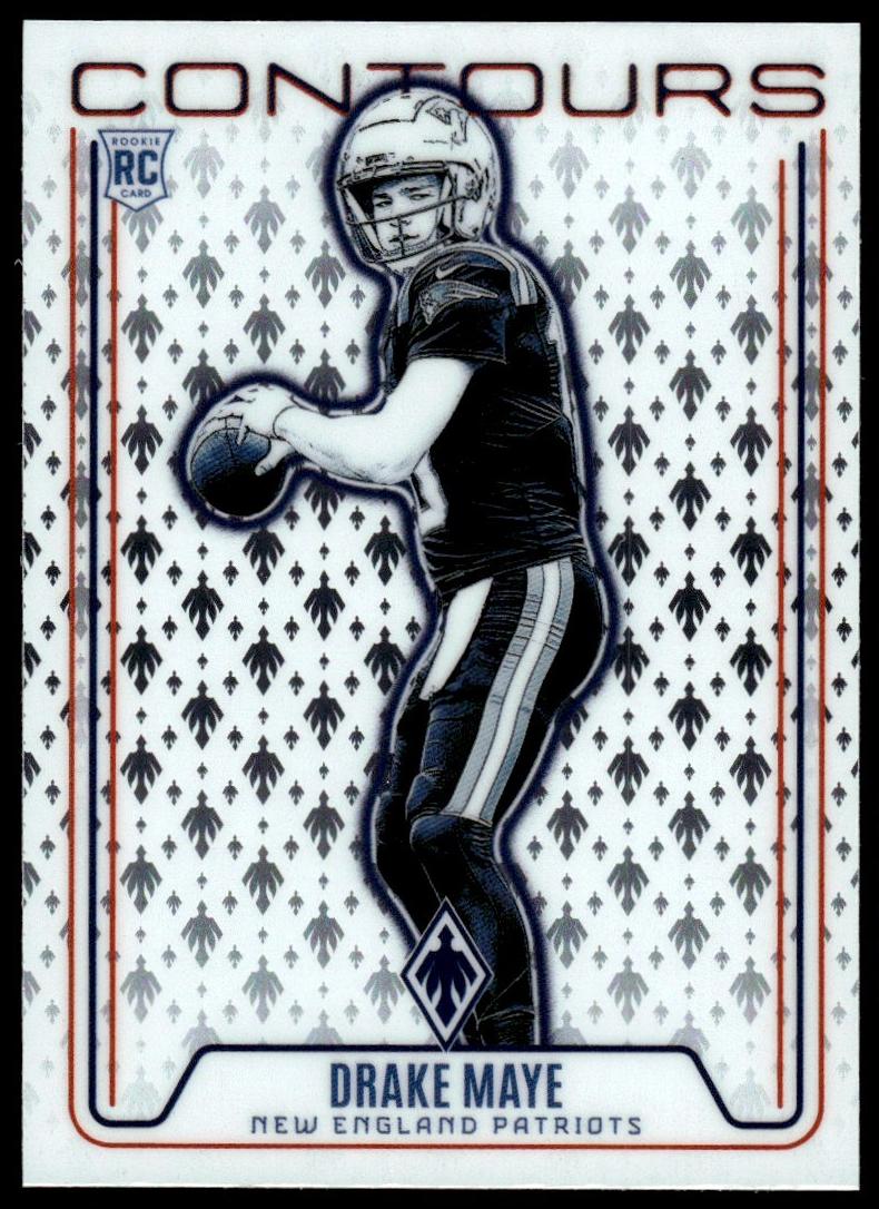 2024 Panini Phoenix Football Drake Maye #CON-DME RAW Ungraded