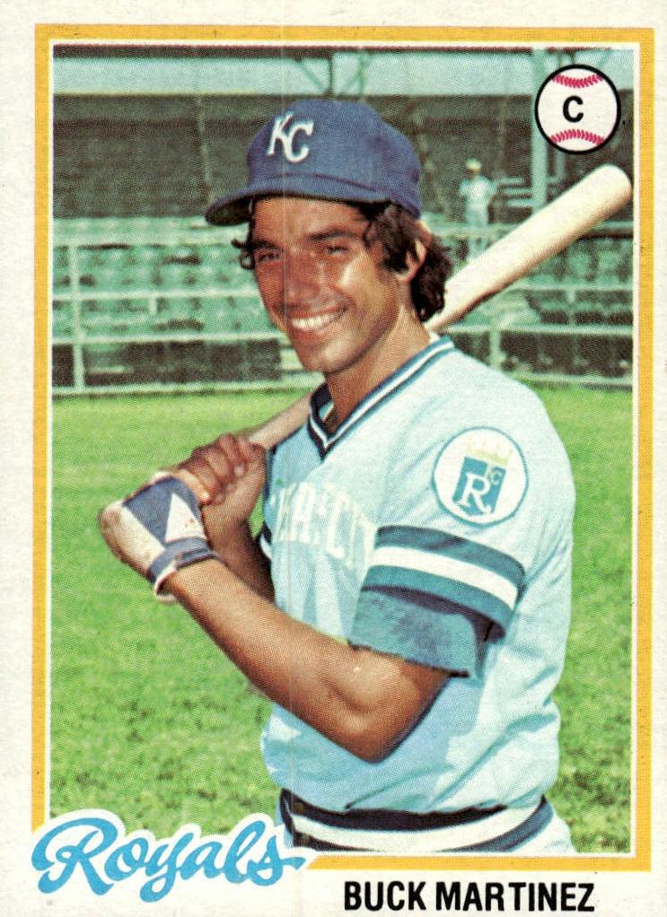 1978 Topps Baseball Buck Martinez #571 PSA 9