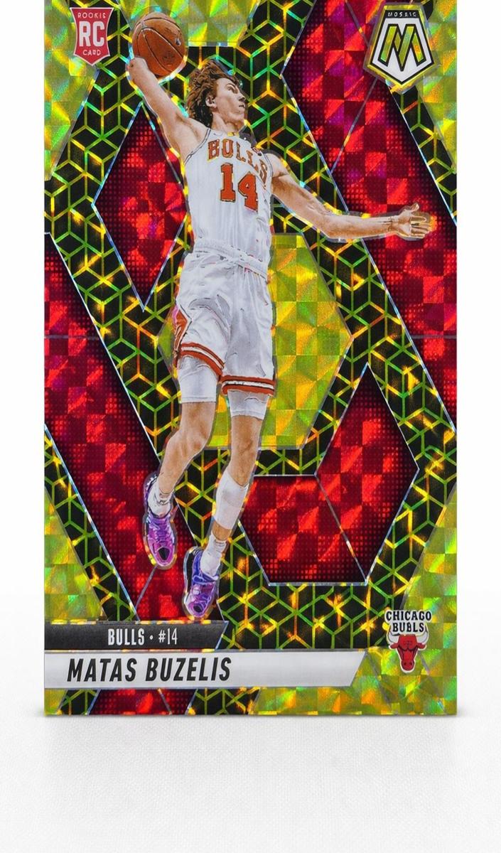 2024 Panini Mosaic Basketball Spectris Gold FOTL Matas Buzelis #223