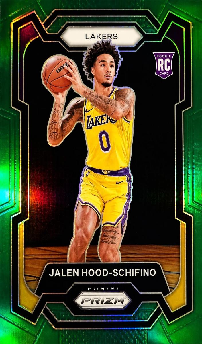 2023 Panini Prizm Basketball Green Jalen Hood-Schifino #145 PSA 9