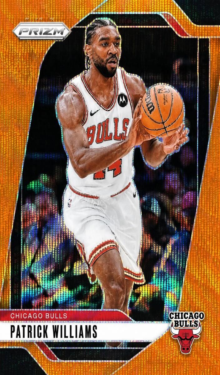 2024 Panini Prizm Basketball Orange Wave Patrick Williams #68