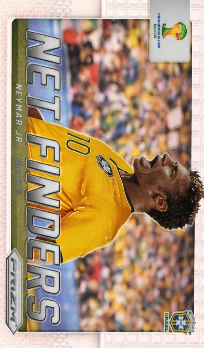 2014 Panini Prizm World Cup Soccer Silver Neymar Jr. #5