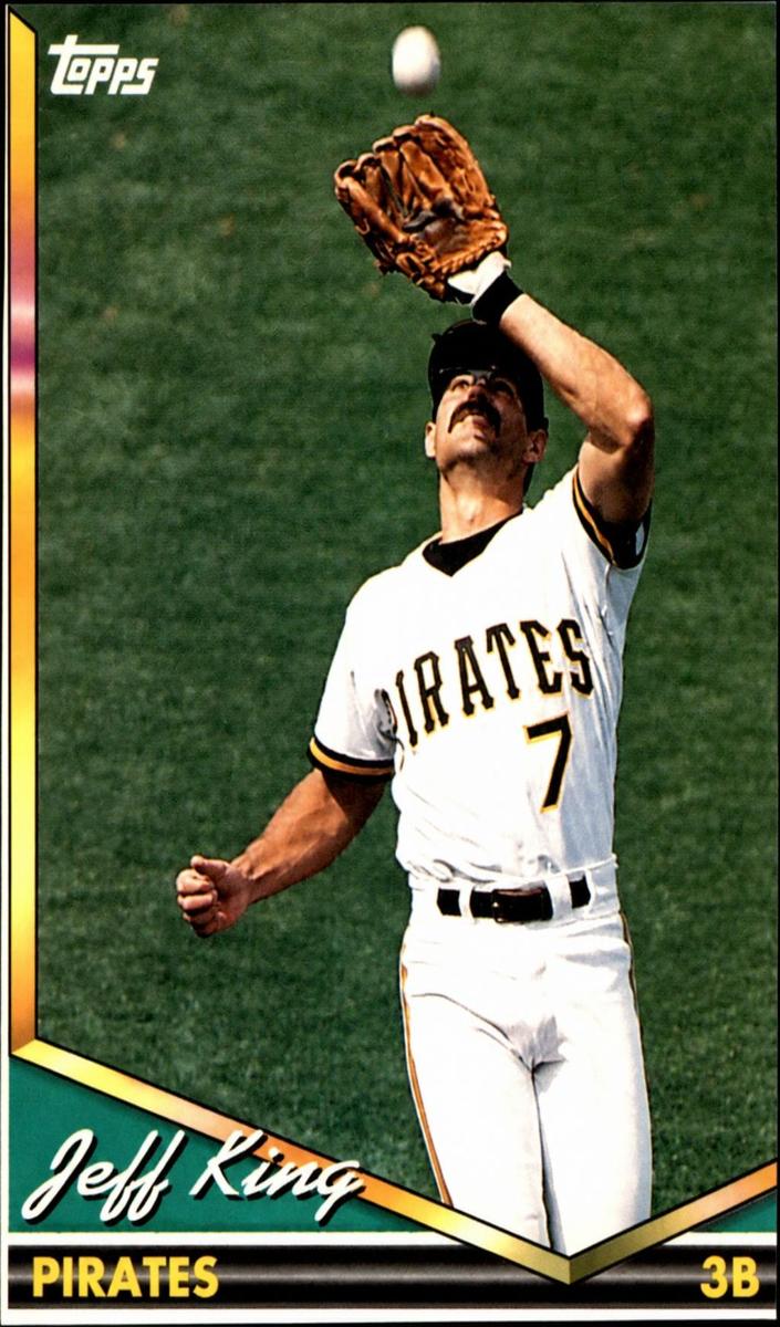 1994 Topps Baseball Spanish Jeff King #44