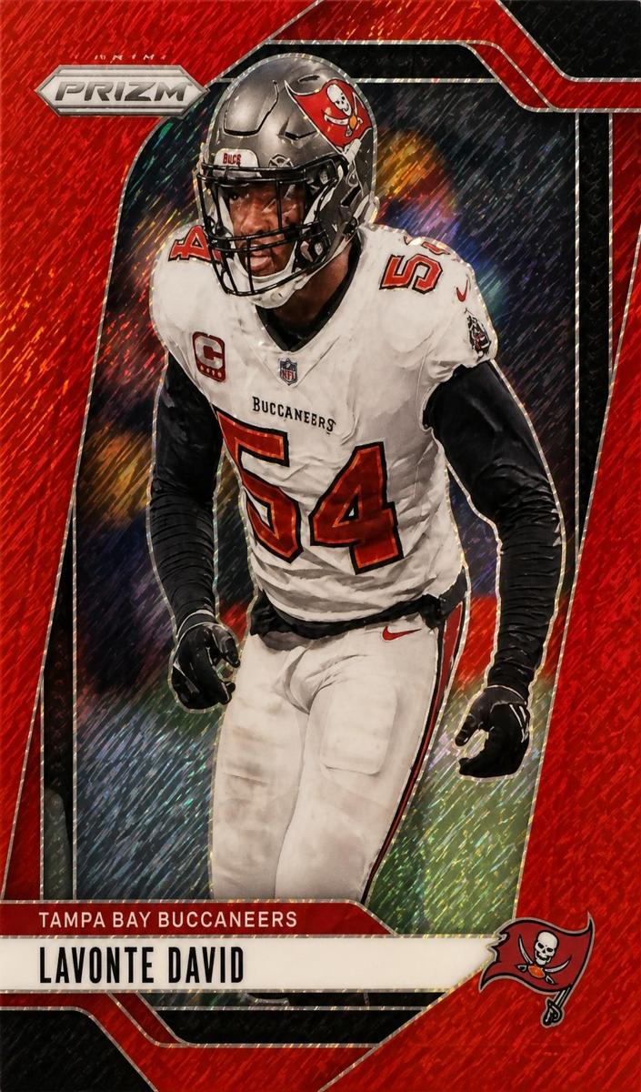 2024 Panini Prizm Football Red Shimmer Lavonte David #272