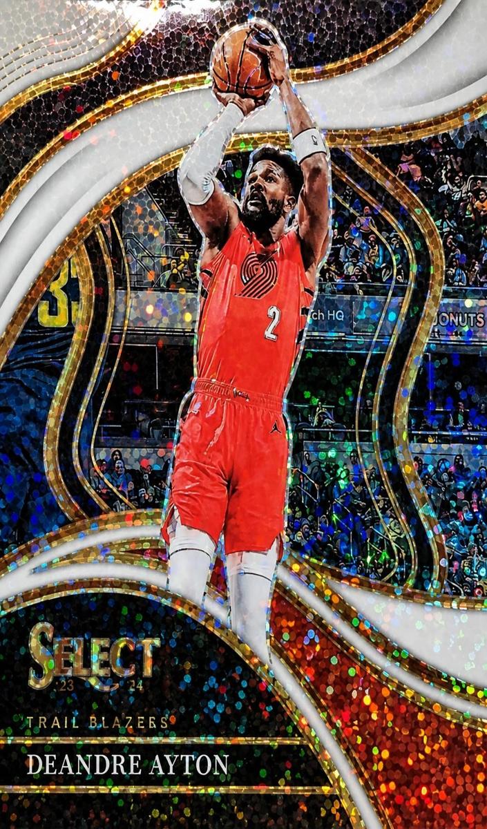 2023 Panini Select Basketball White Sparkle Deandre Ayton #211