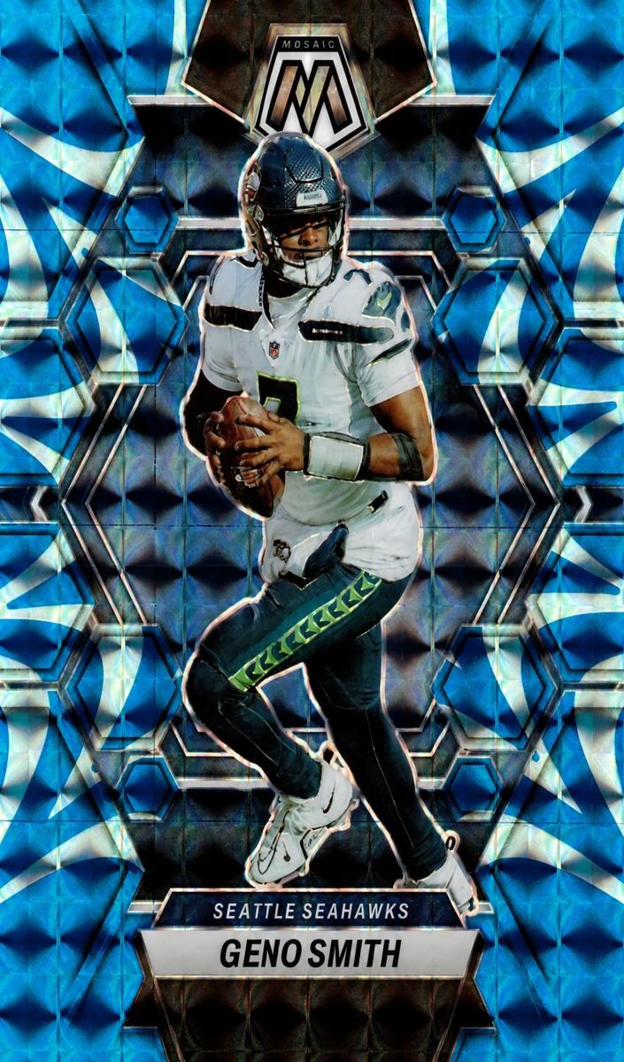2023 Panini Mosaic Football Blue Geno Smith #220