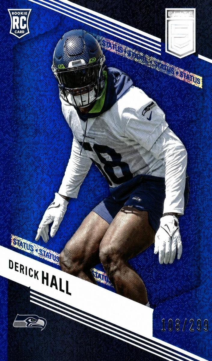 2023 Donruss Elite Football Derick Hall #130