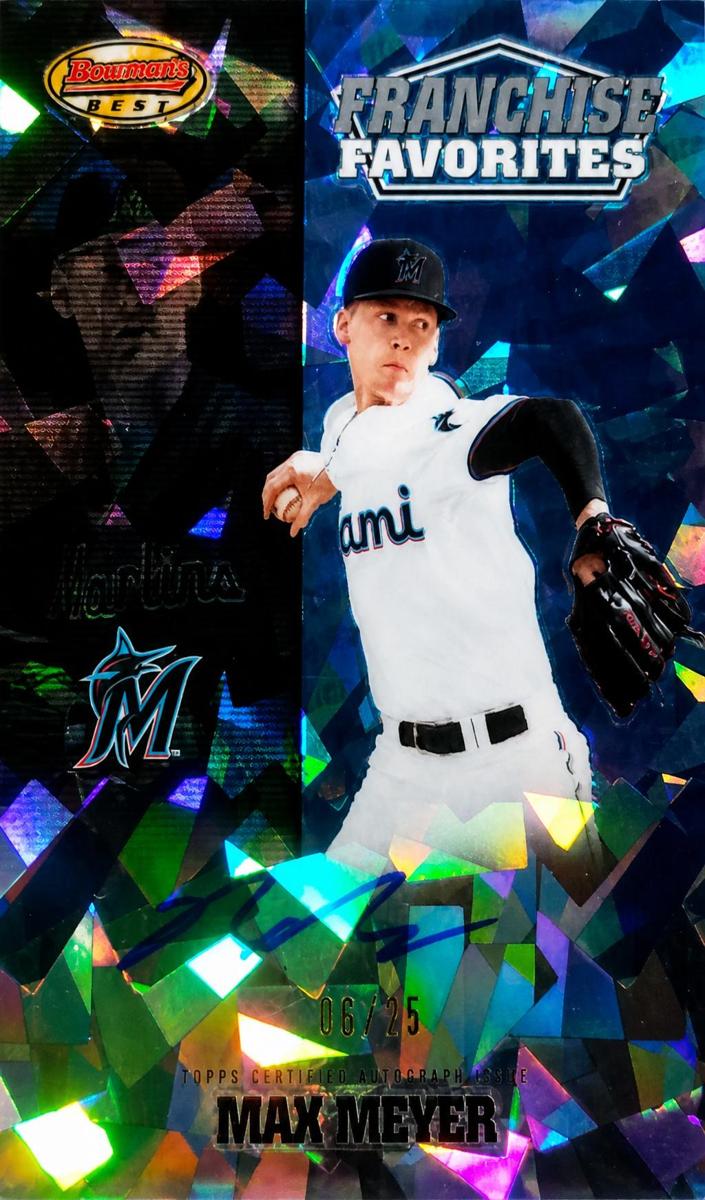 2020 Bowman's Best Baseball Atomic Refractor Max Meyer #FFA-MM SGC 10