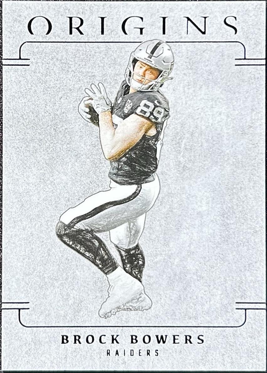 2025 Panini Origins Football Brock Bowers #17