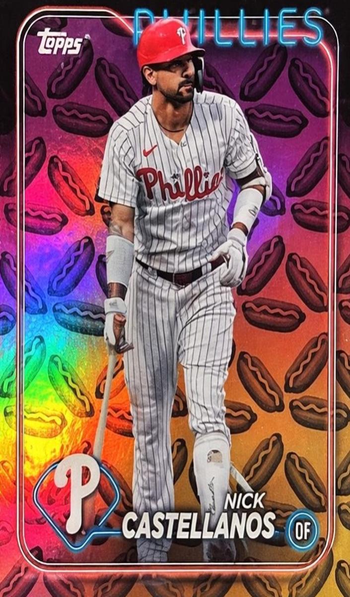 2024 Topps Baseball Hot Dogs Nick Castellanos #421