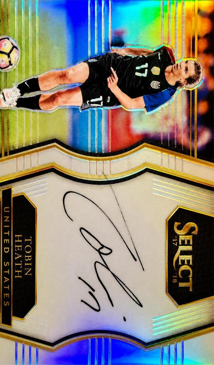 2017 Panini Select Soccer Tobin Heath #SS-THE