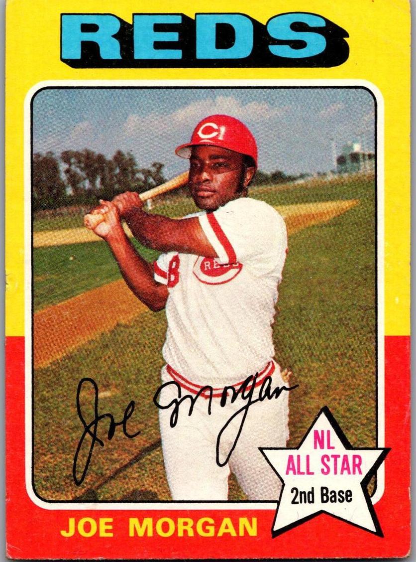 1975 Topps Baseball Joe Morgan #180 PSA 7.5