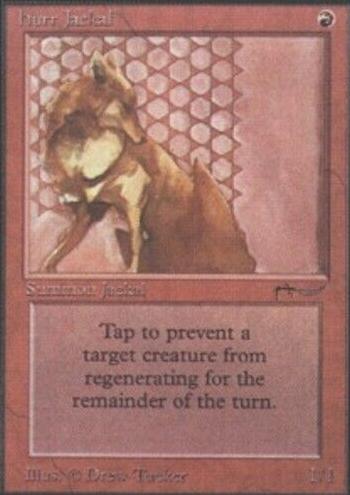 1993 Magic The Gathering Arabian Nights Hurr Jackal #NNO CGC 9