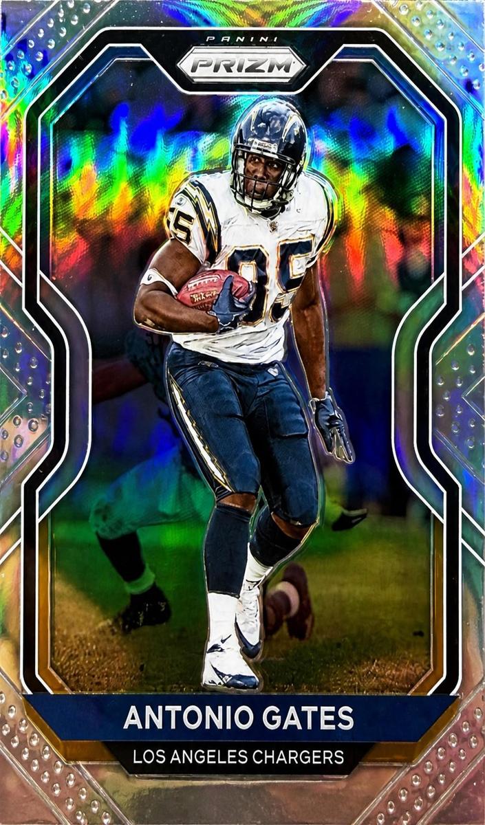 2020 Panini Prizm Football Silver Prizm Antonio Gates #147