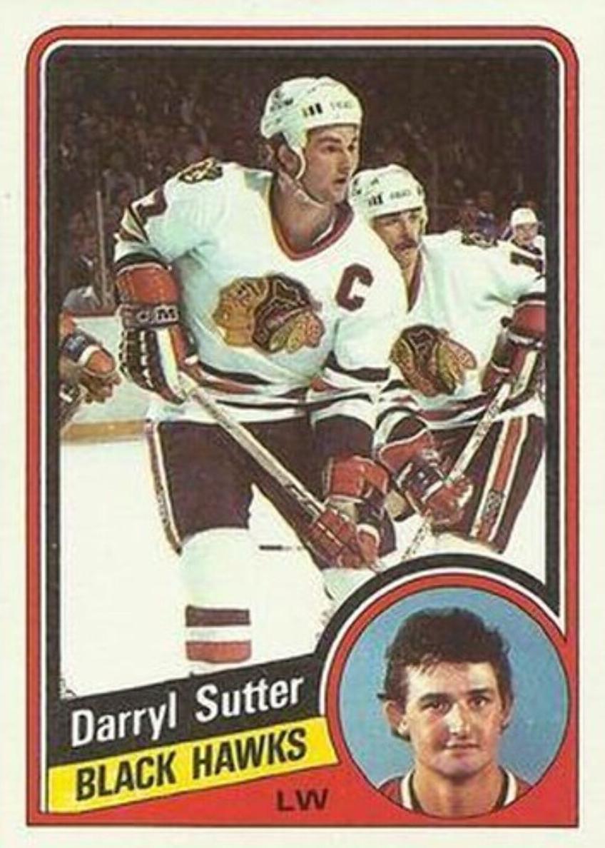 1984 Topps Hockey Darryl Sutter #36